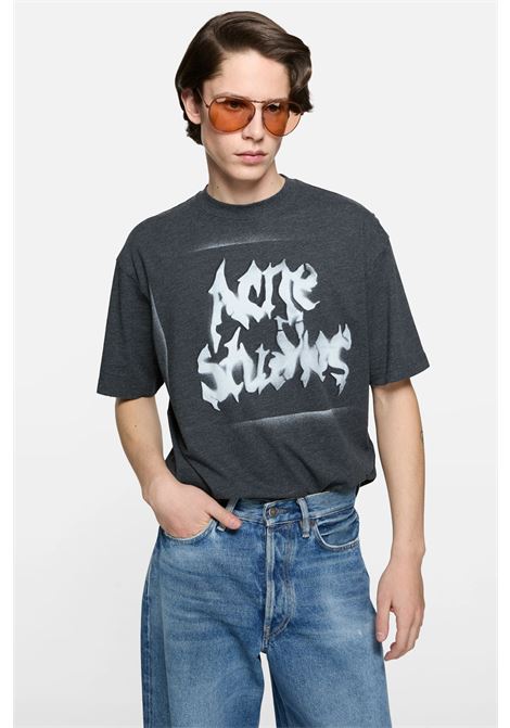 metal aviator sunglasses unisex brown and orange ACNE STUDIOS | C30063BOD